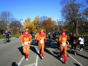 Thanksgiving run